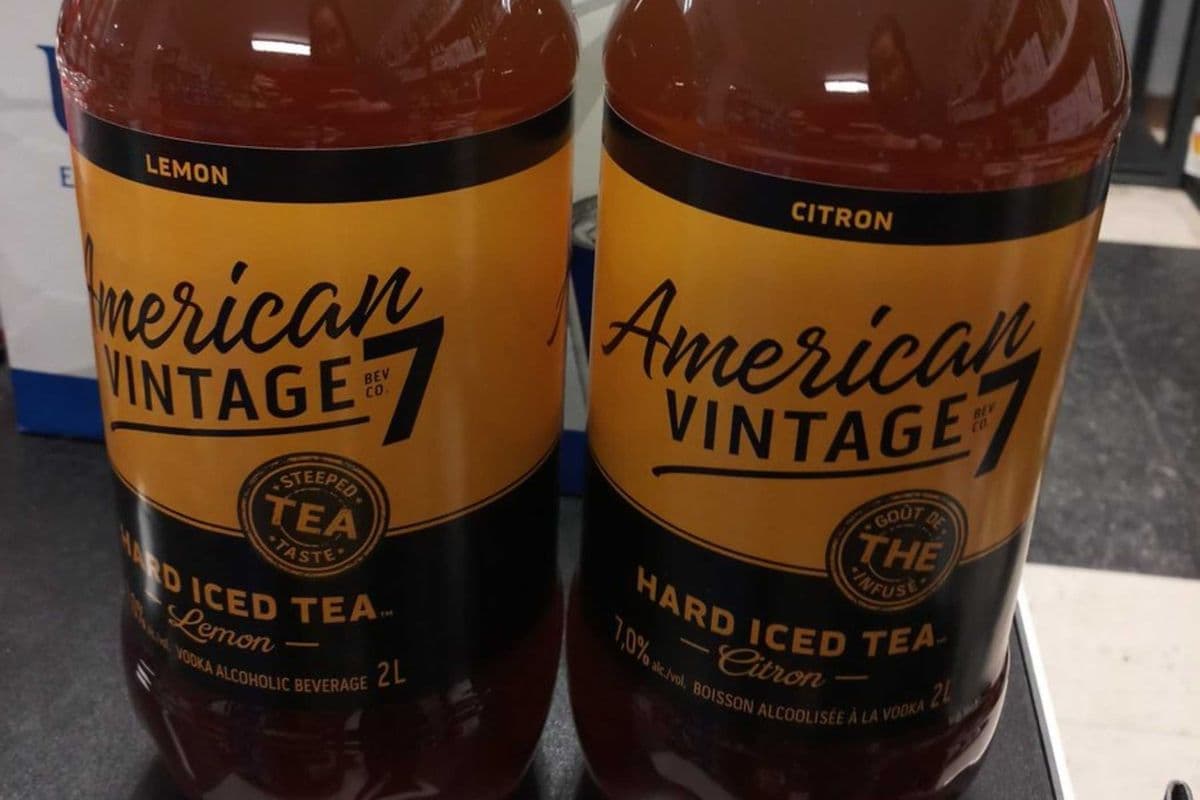 American Vintage Iced Tea 2L (1 x 2 L Bottle)
