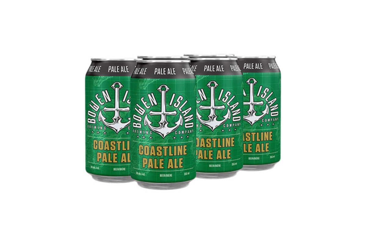 Bowen Island Coastline Pale Ale (6 x 355 ml Cans)