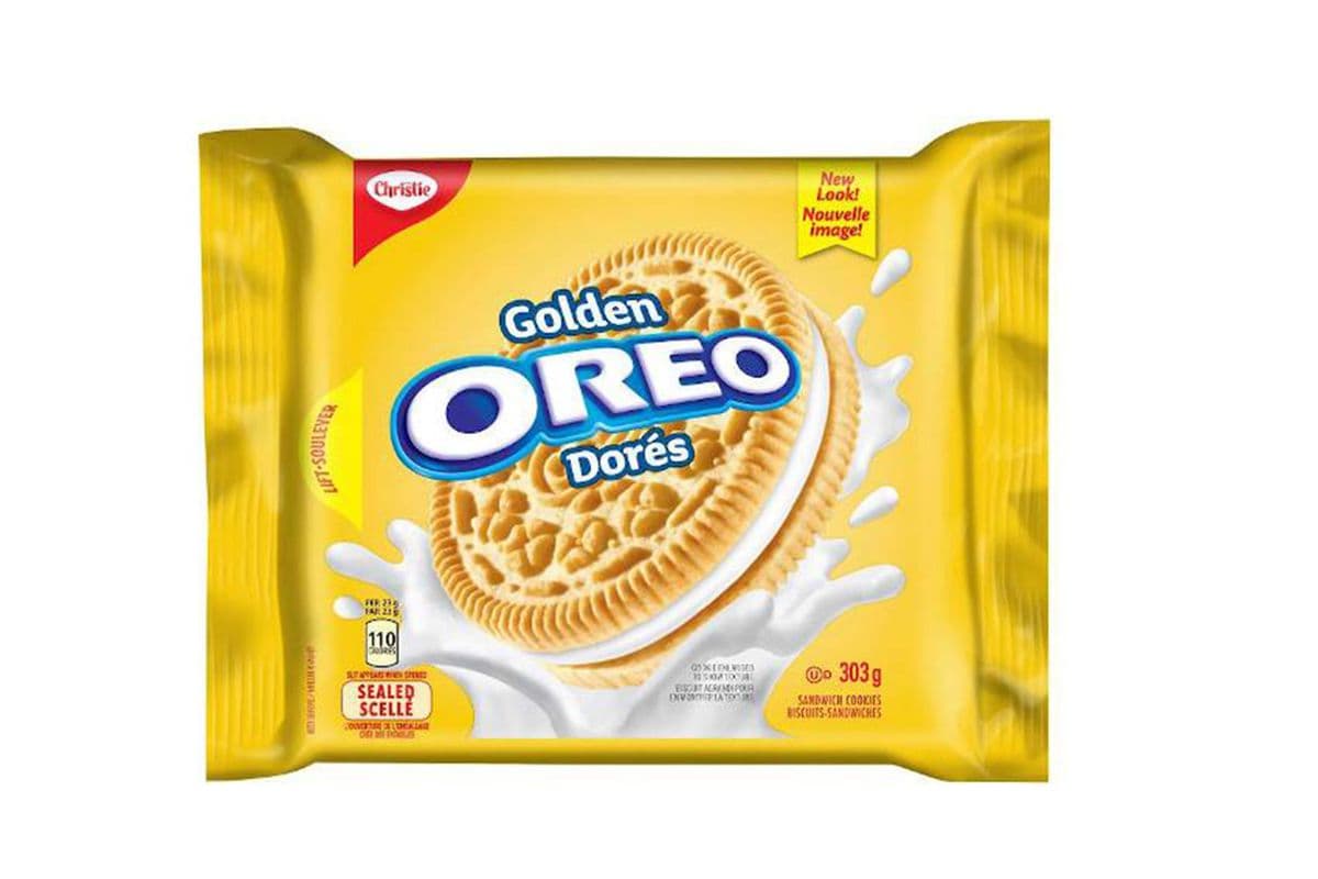 Oreo Golden Sandwich Cookies 270g