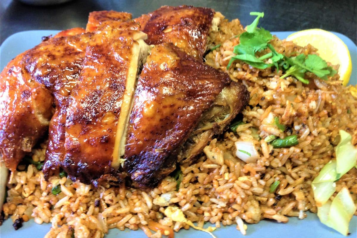 32. Leg and Back Fried Rice