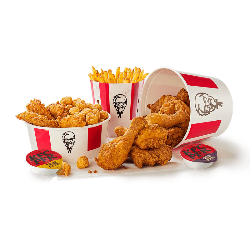 8 Piece Variety Bucket
