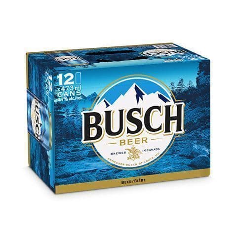 Busch Lager 473ml x 12 Pack