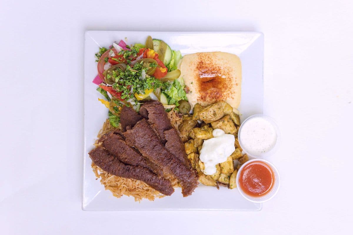 Lamb Donair Platter