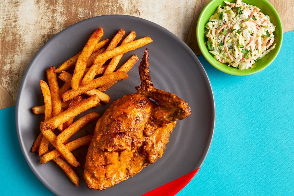 1/4 Chicken (Breast) with Two Regular Sides