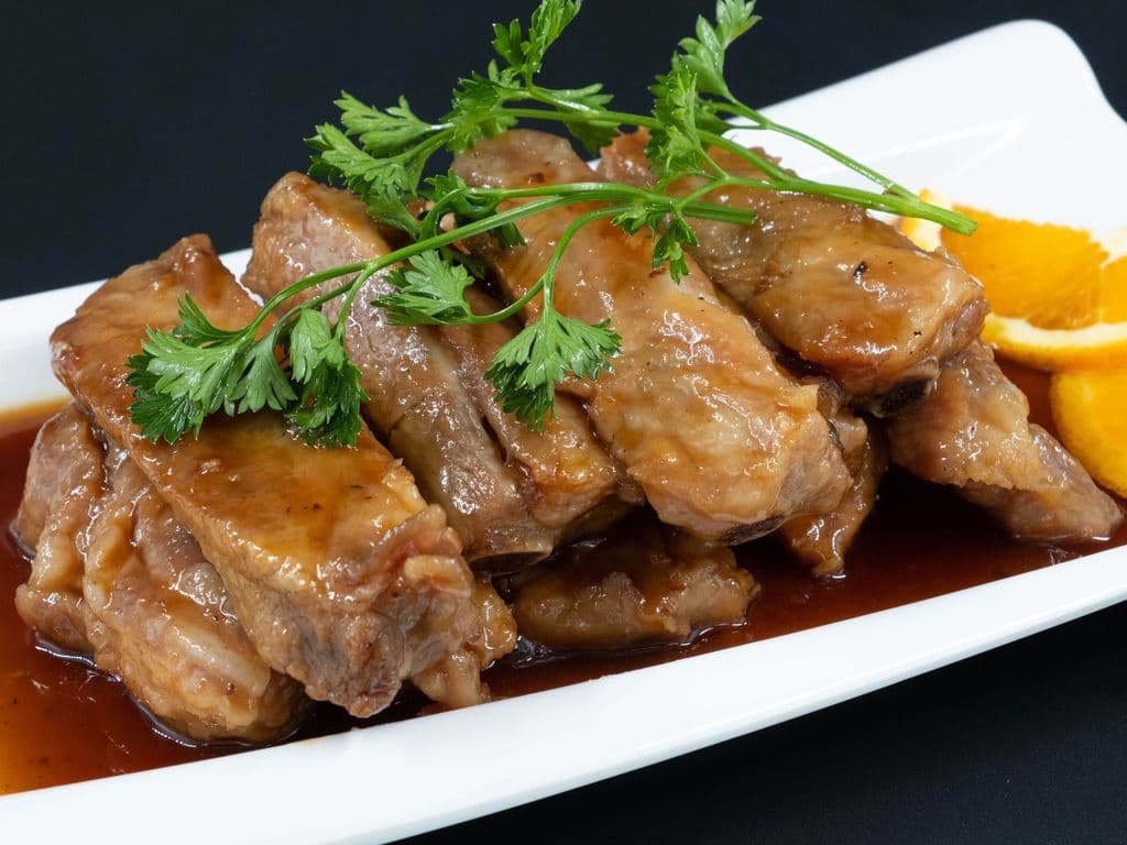 Honey Garlic Ribs (蜜汁排骨)