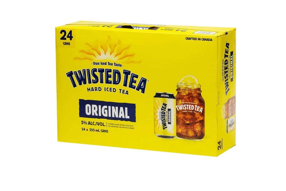 TWISTED TEA ORIGINAL HARD ICED TEA 24PKC (1 x 355ml)