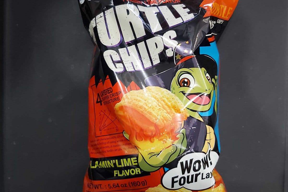 Orion-Turtles Chips Flaming hot & Lime 160g