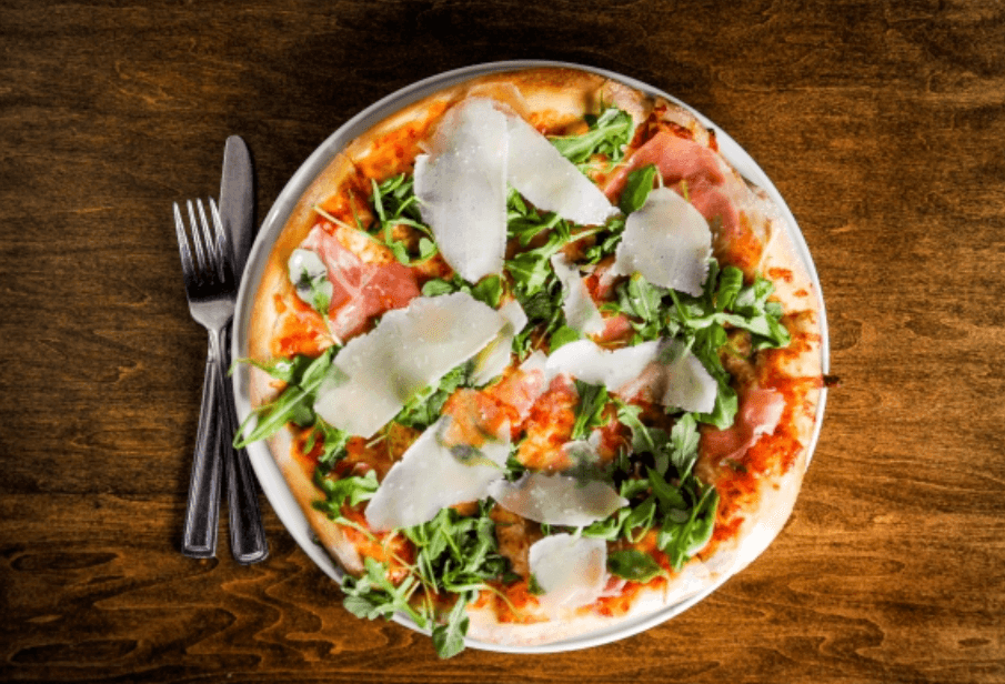 Arugula and Prosciutto Pizza