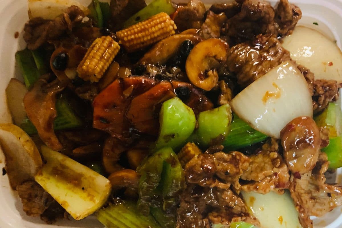 Spicy Beef with Black Bean Sauce
