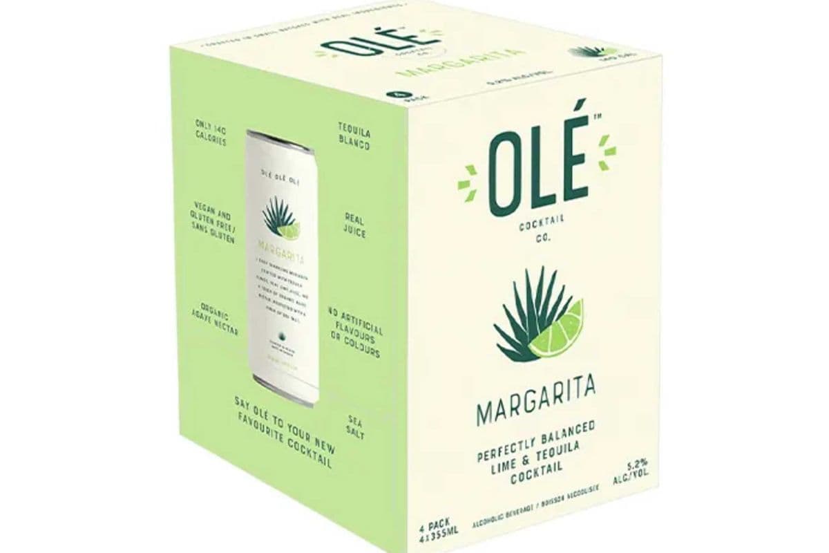 Olé Cocktail Co. Margarita 4 Pack (4 x 355ml) (4 x 355 ml)