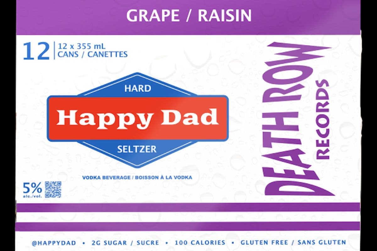 Happy Dad Grape 12 CANS (12 x 355 ml Cans)