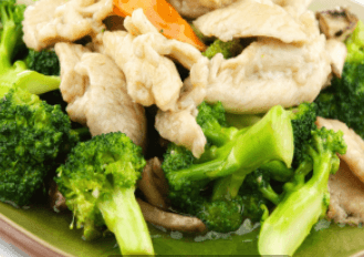 Chicken with Canadian Broccoli