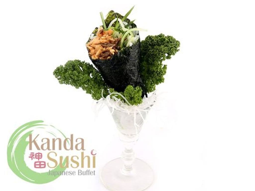 BBQ Salmon Hand Roll (1pc)