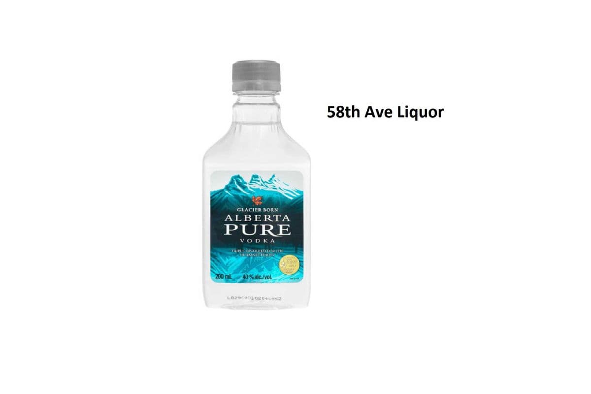 ALBERTA PURE VODKA PET 200ML (1 x 200ML)