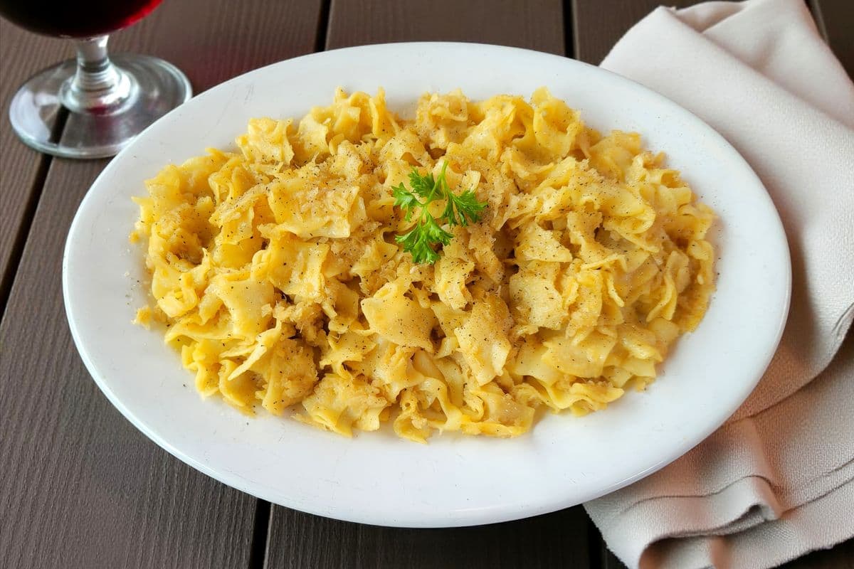 Hungarian Fried Cabbage and Noodles