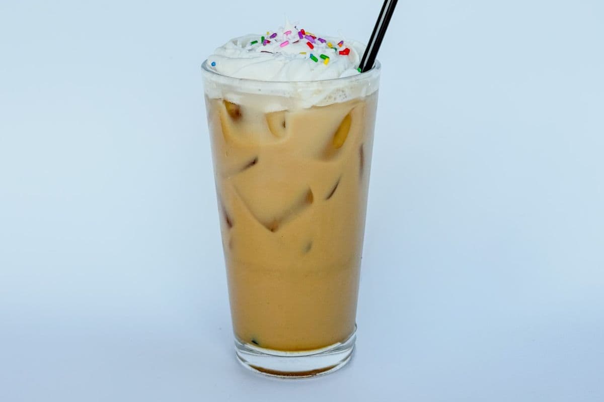 Vanilla Cupcake Iced Latte