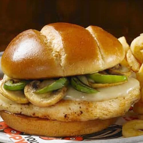 Smothered Chicken Sandwich