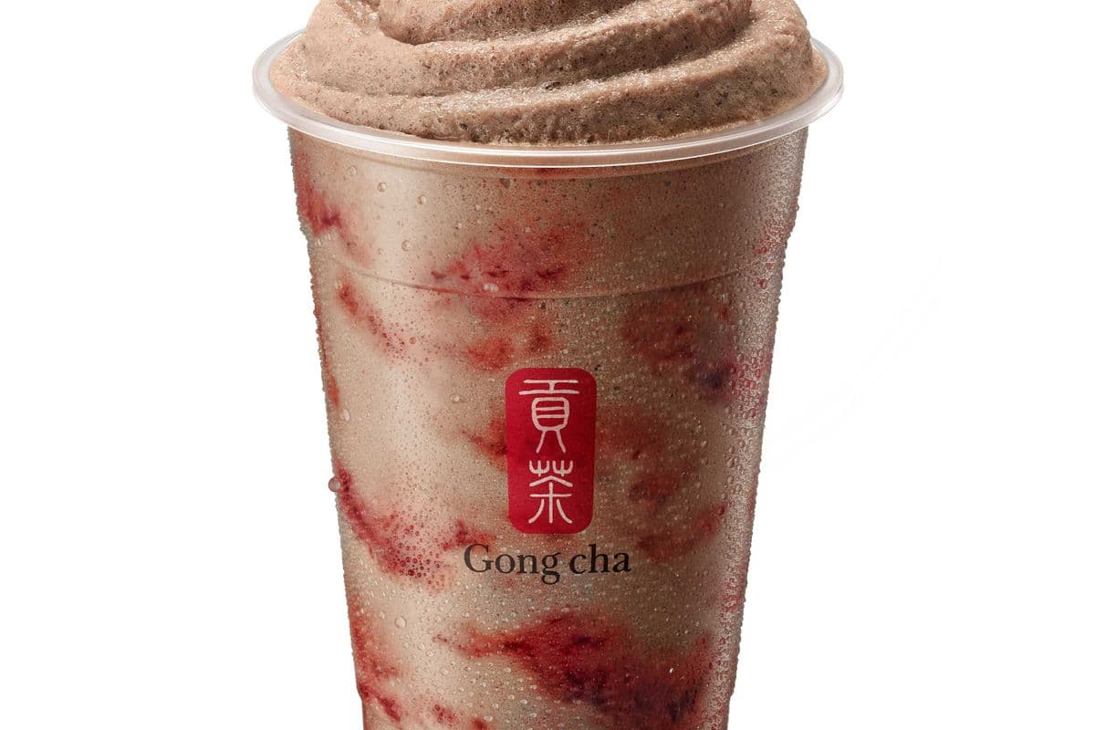 Strawberry Chocolate Earl Grey Smoothie