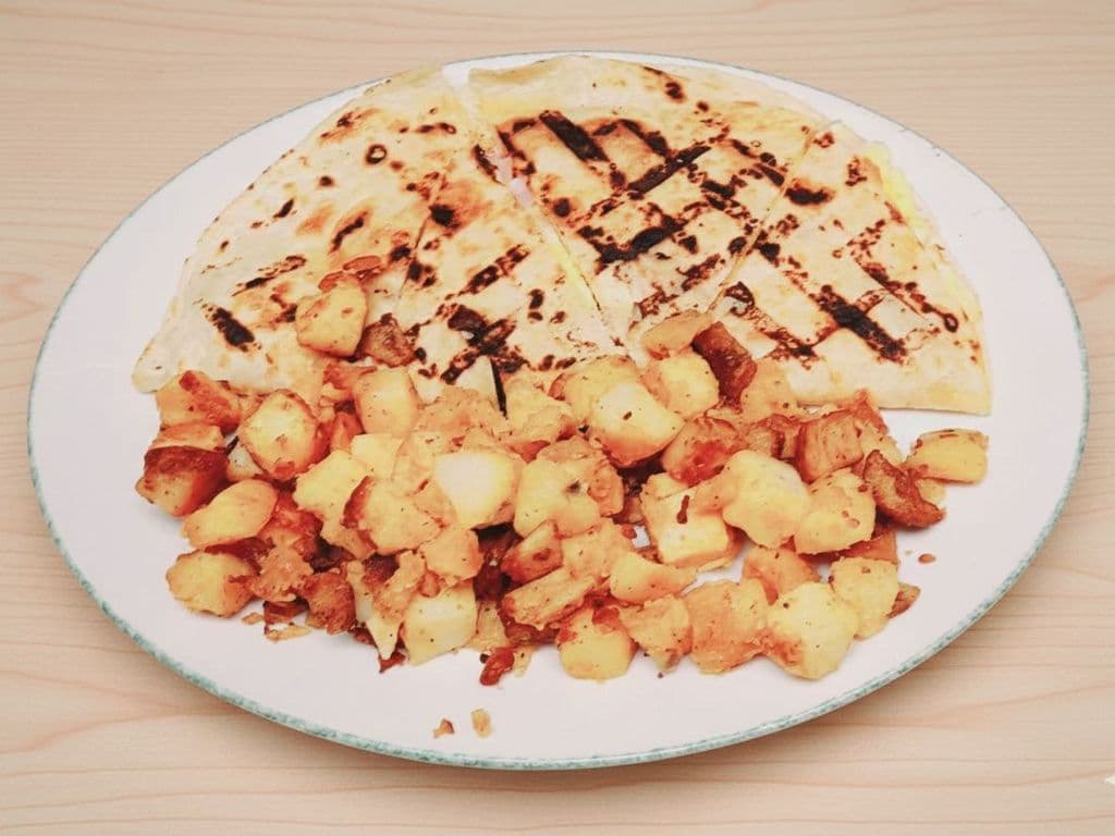 Ham and Egg Quesadilla