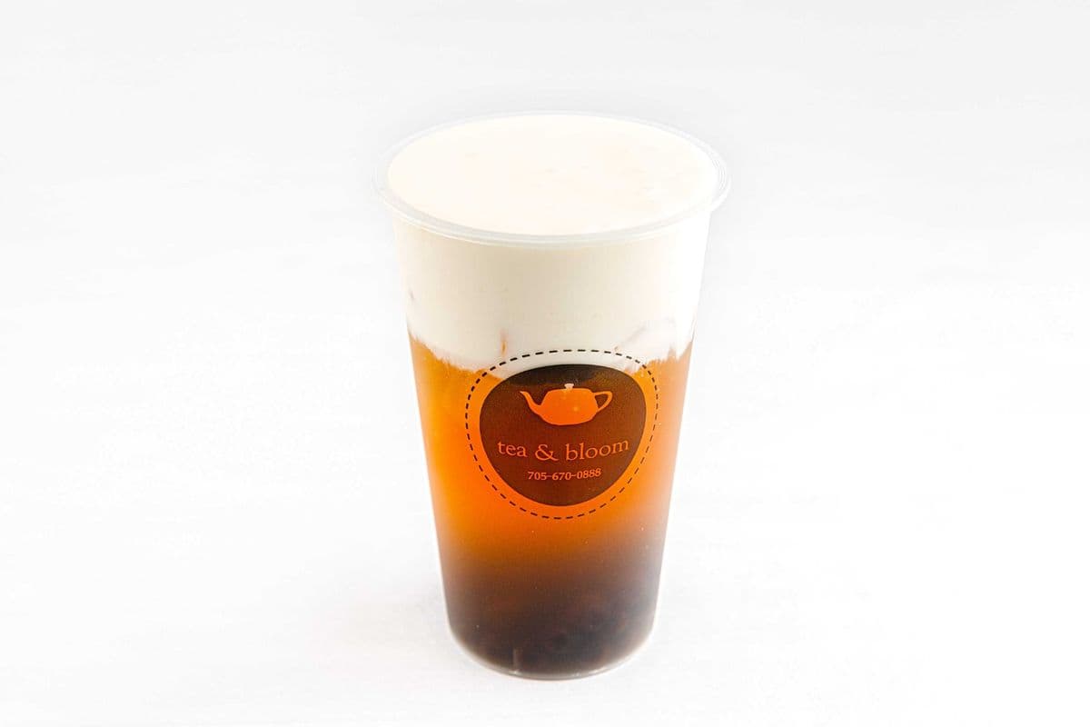 Hazelnut Vanilla Black Cheese Tea