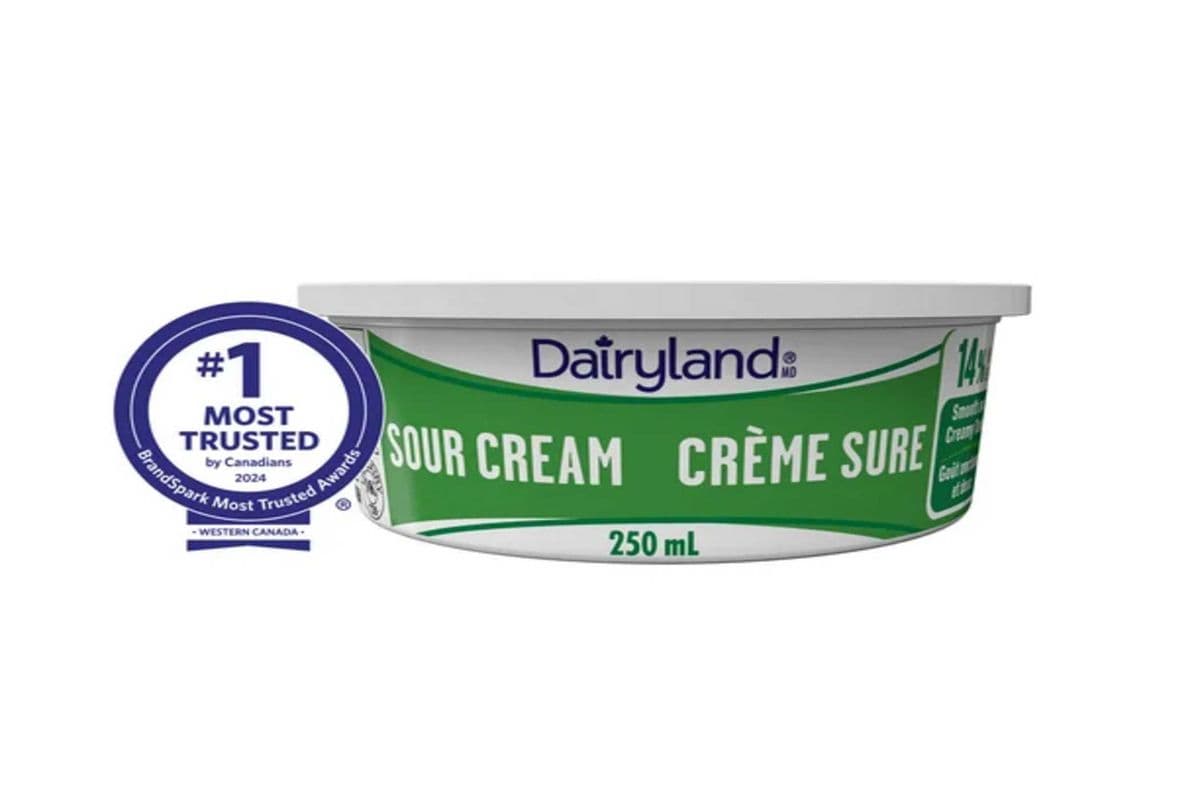 Dairyland 14% Sour Cream, 250 mL