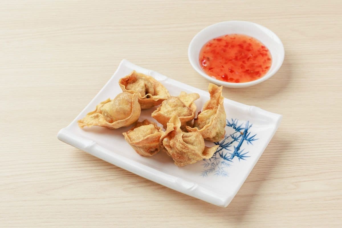 A4. Fried Pork and Shrimp Wontons