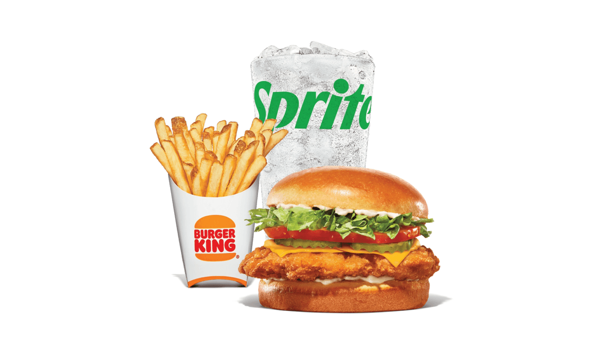 Deluxe Crispy Chicken Sandwich Medium Combo