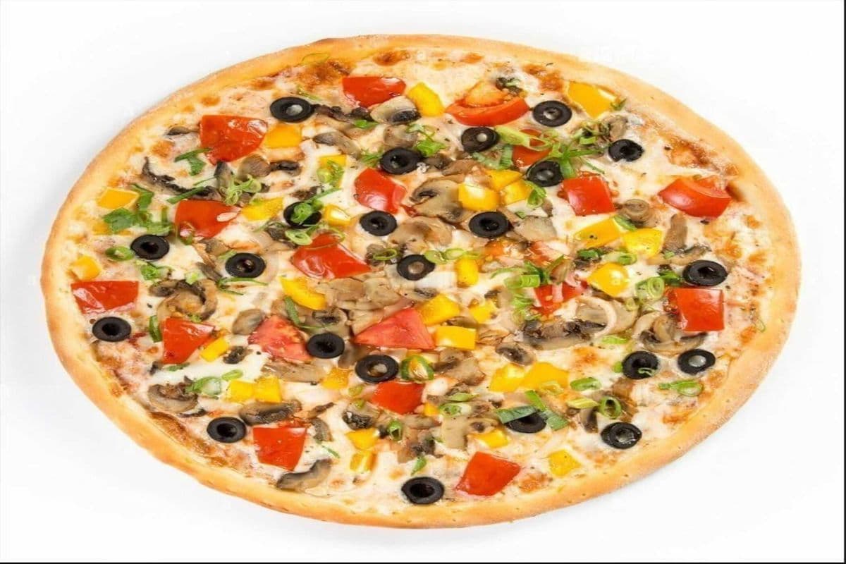 One Small Pizza (Three Toppings) and One Dip
