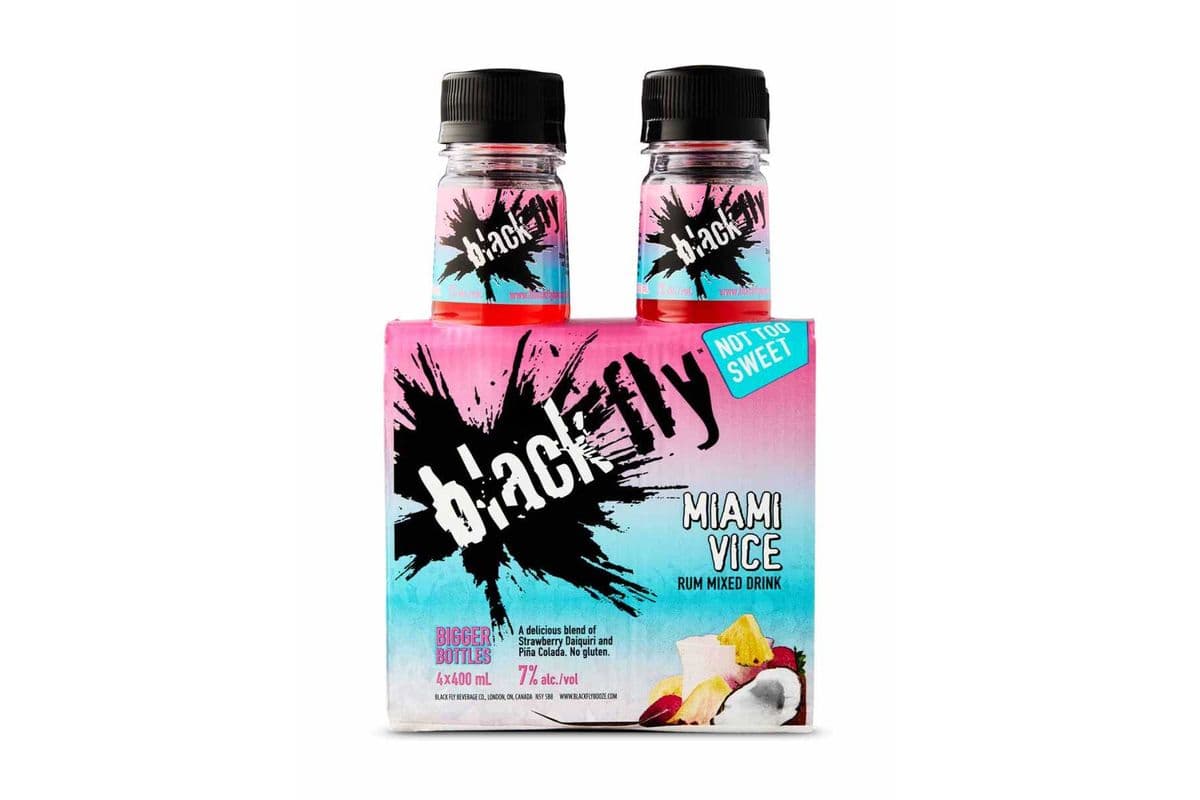 Black Fly Rum Miami Vice 4x400 ml (1 x 400 ml)