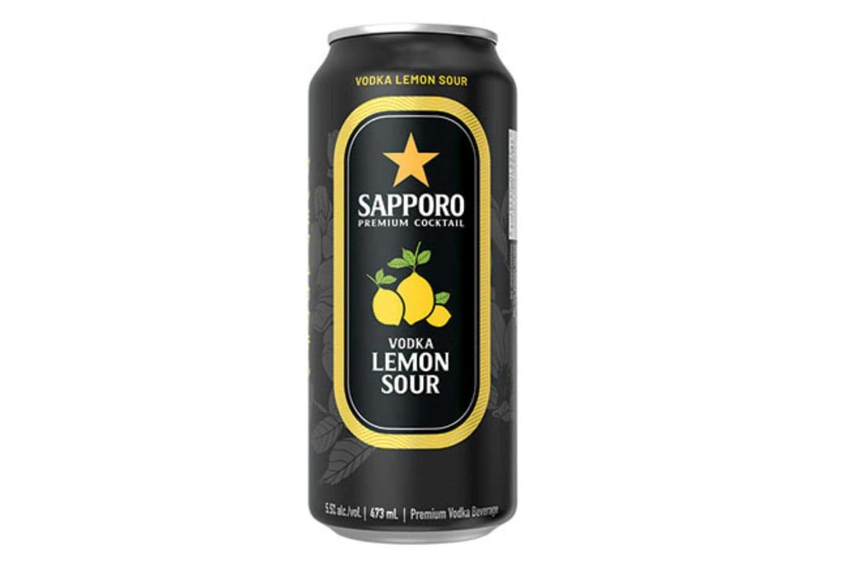 Sapporo Vodka Lemon Sour (1 x 473 ml)