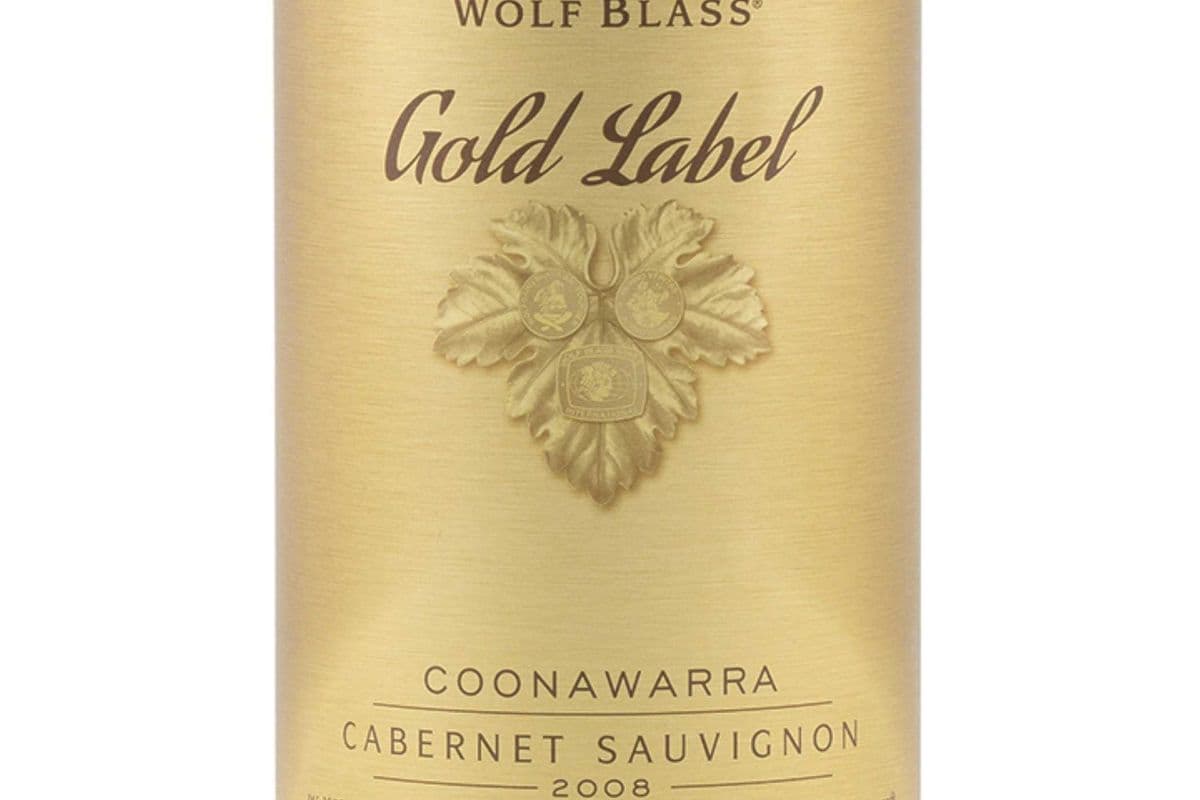 Wolf Blass gold label Cabernet sauvignon (1 x 750ml)