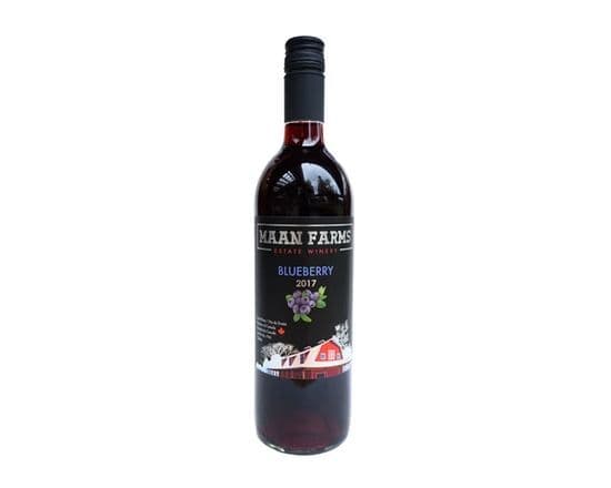 Maan Farms Estate Winery Blueberry Table Wine, 750 ml