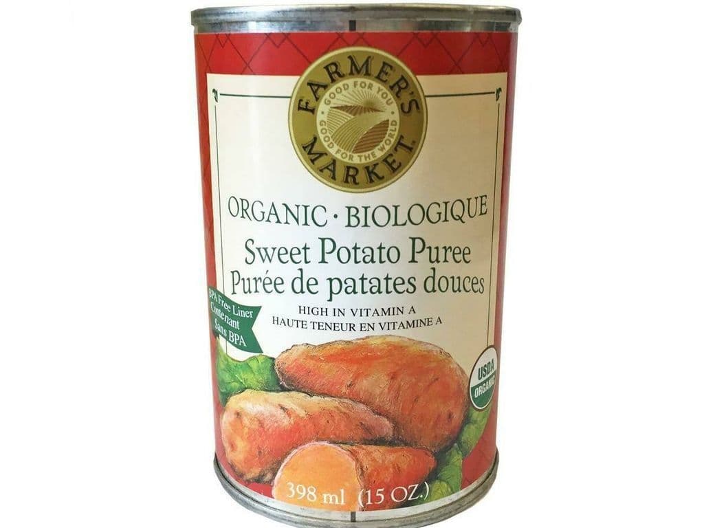 FARMER'S MARKET SWEET POTATO PUREE 398ML