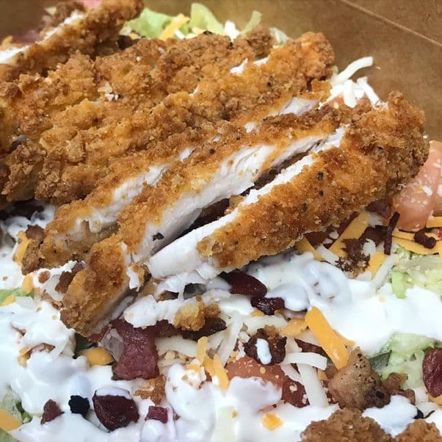 Crispy Chicken Salad