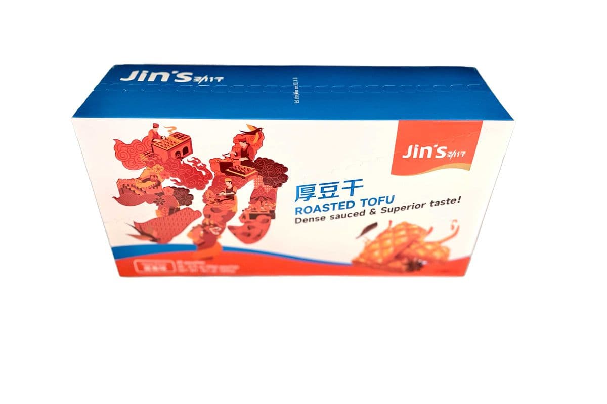 Jinzai Spiced Bean Curd Soy Sauce Flavor(20gx20)劲仔 厚豆干-酱香味