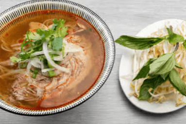P20. Hue-Style Spicy Vermicelli - Bun Bo Hue