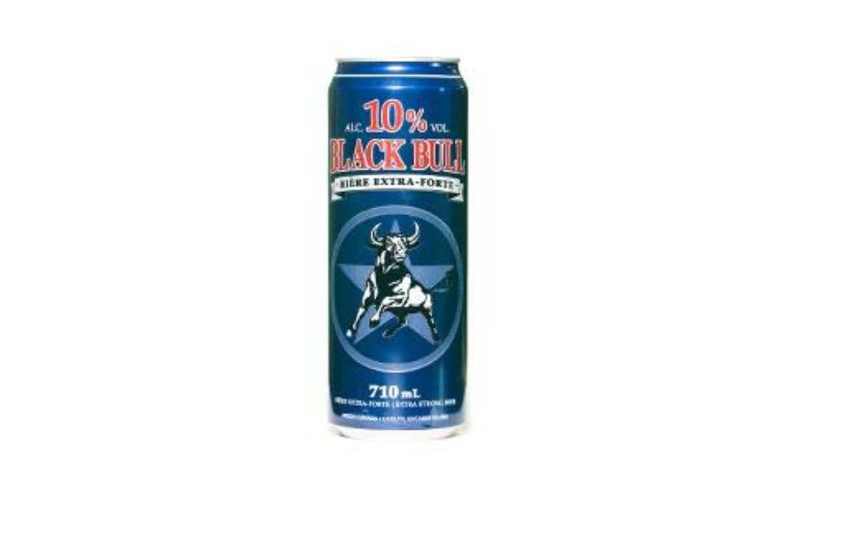 Strong Black Bull Tall Can (1 x 710 ml)
