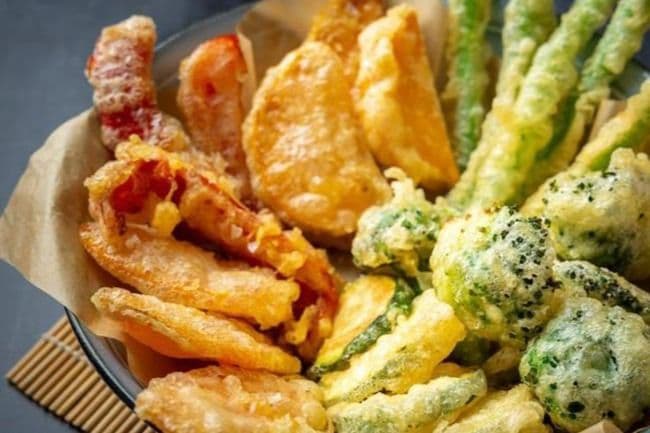 3. Vegetable Tempura (5 pcs)