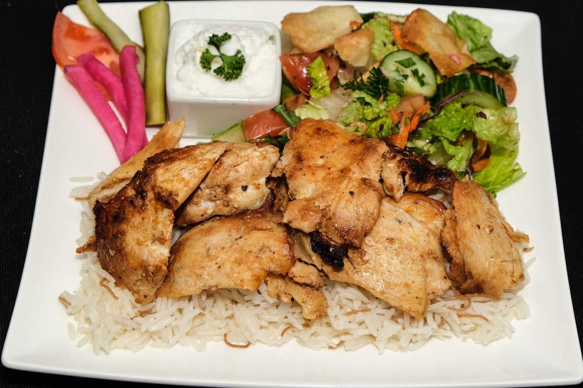 Chicken Shawarma plate