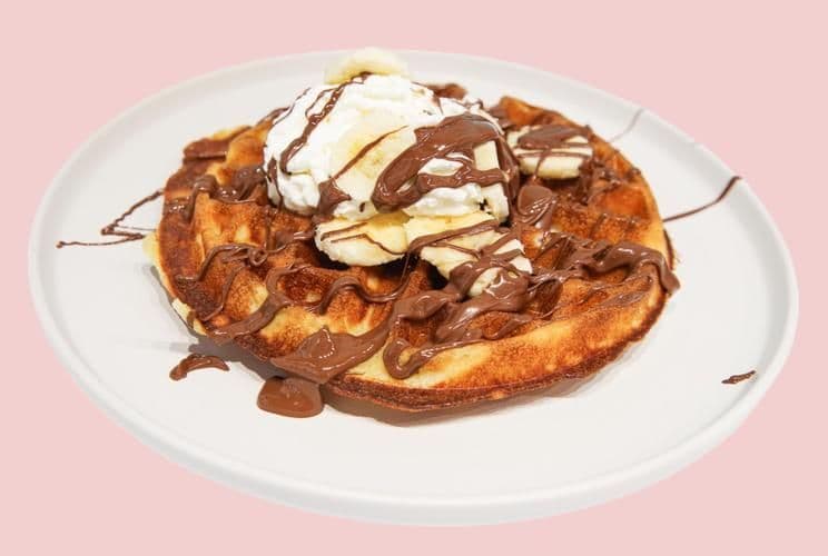 Banana Nutella Waffle