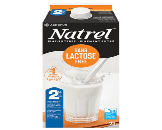 Milk 2% Lactose Free (2 L)