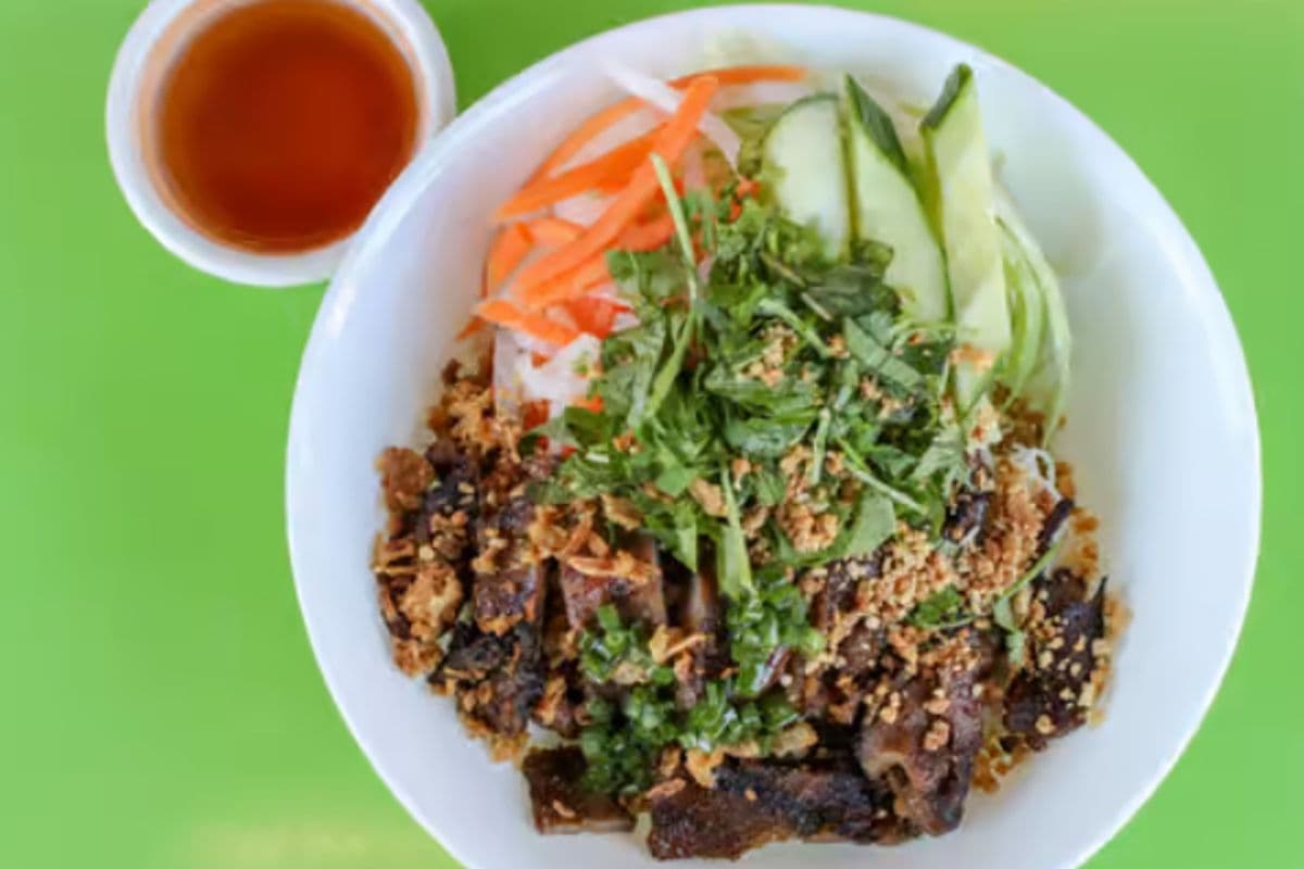 30. Grilled Lemongrass Pork Salad Bowl