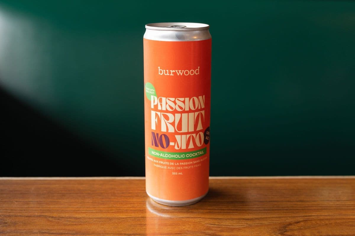 Burwood PASSIONFRUIT NO-JITO (355ml)