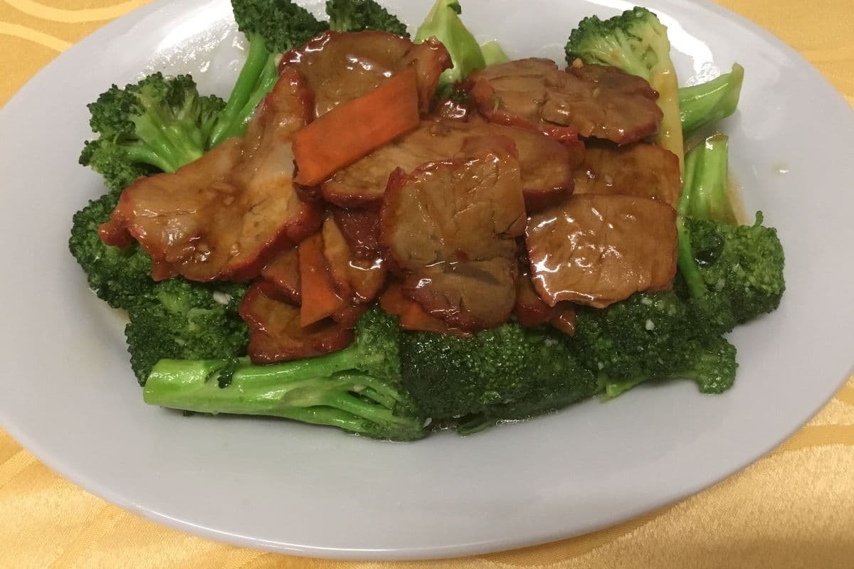 Sliced Pork with Broccoli