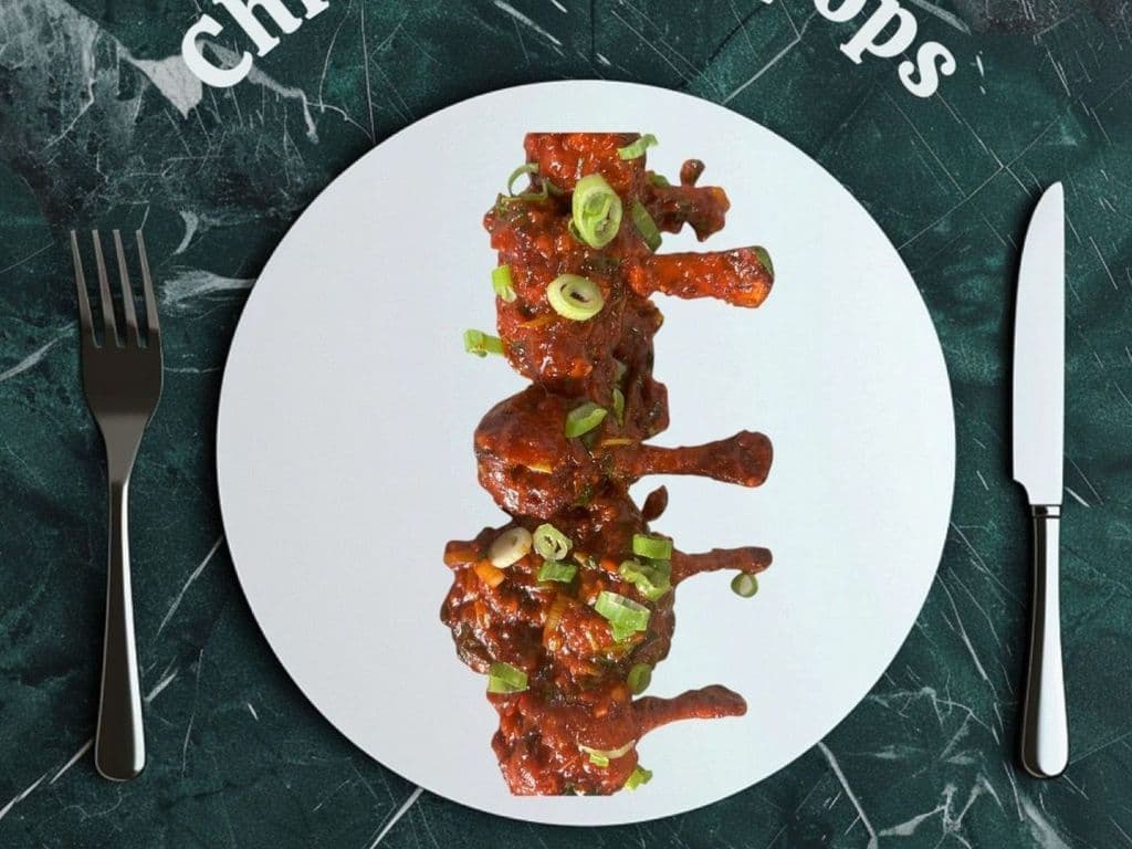 Masala Chicken Lollipops 