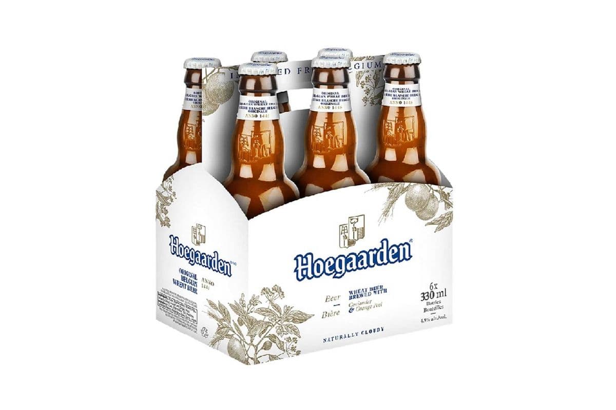 Hoegaarden (6 Pack Bottles) (6 x 330 ml)