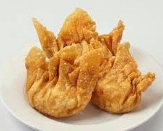 Fried Shrimp Dumplings (4) / Chaussons Frit aux Crevettes (4)/