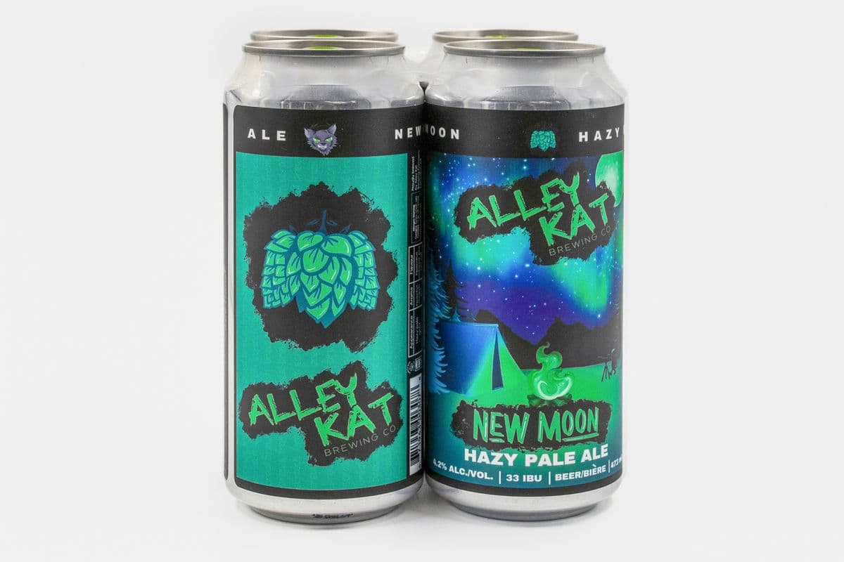 AlleyKat New Moon Hazy Pale Ale (4 x 473 ml)