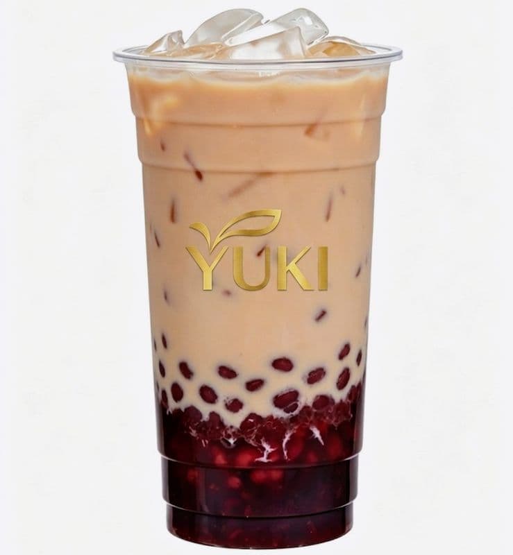 BF4. Red Bean milk  Tea