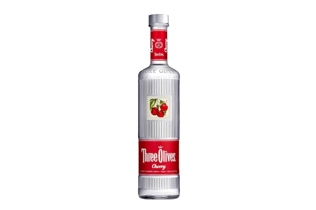Three Olives Cherry Vodka-750ml (1 x 750ml)